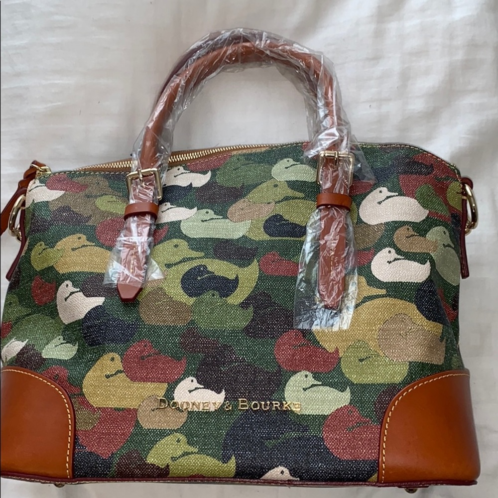 Green Dooney and Bourke Satchel